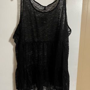 NWT Torrid top 5x Black